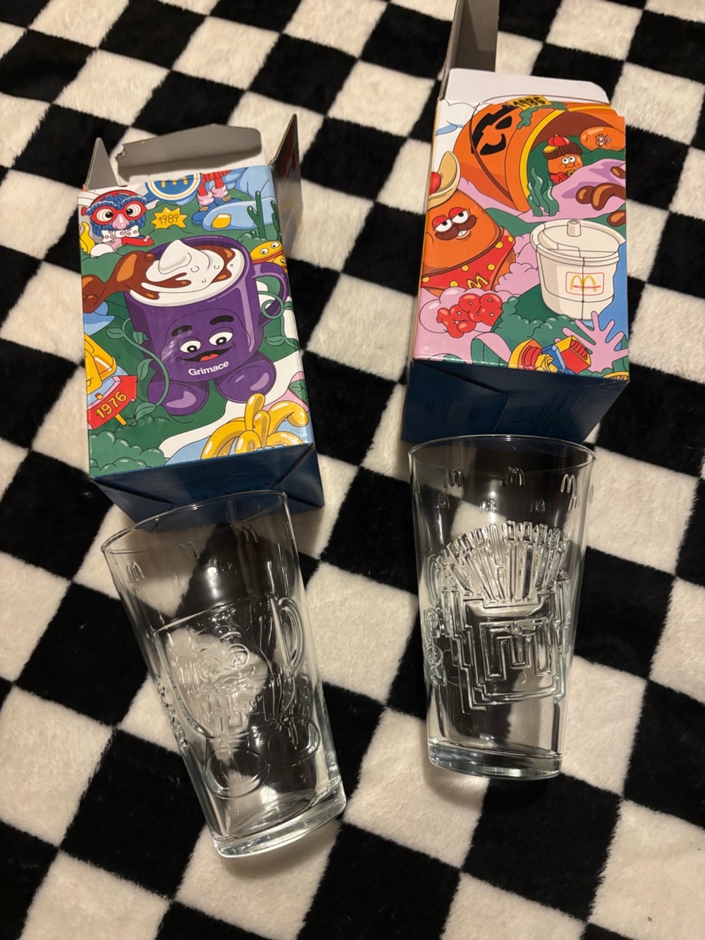 Brand new never used 2024 McDonald’s glasses